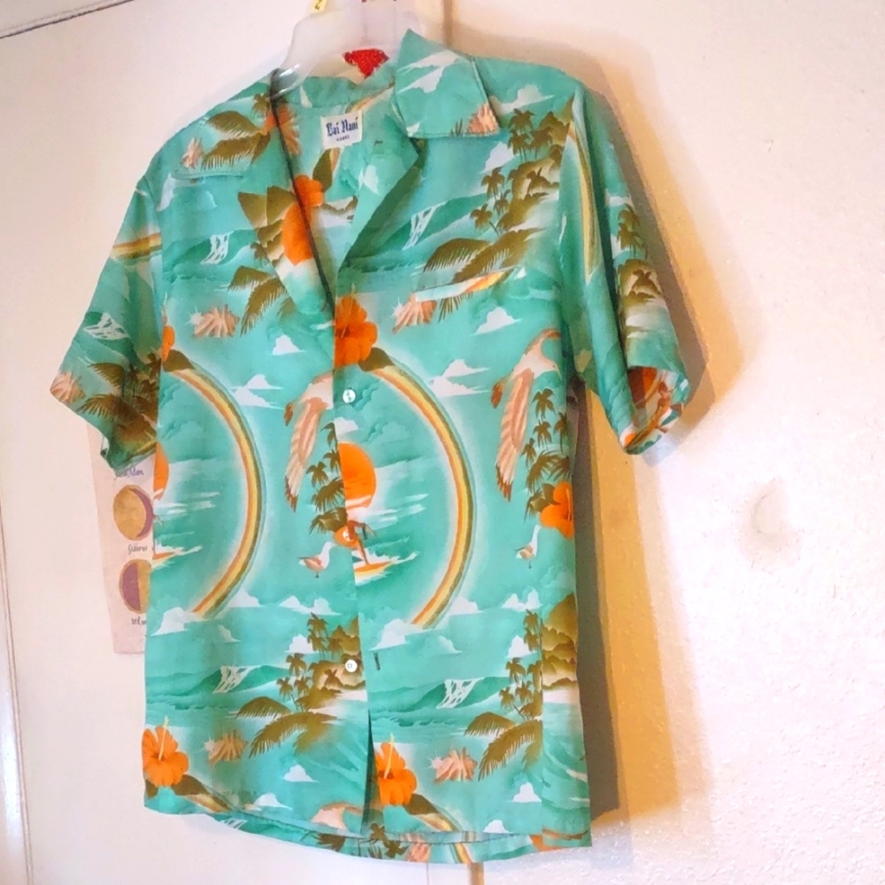 Kai Nani Tropical Print Shirt